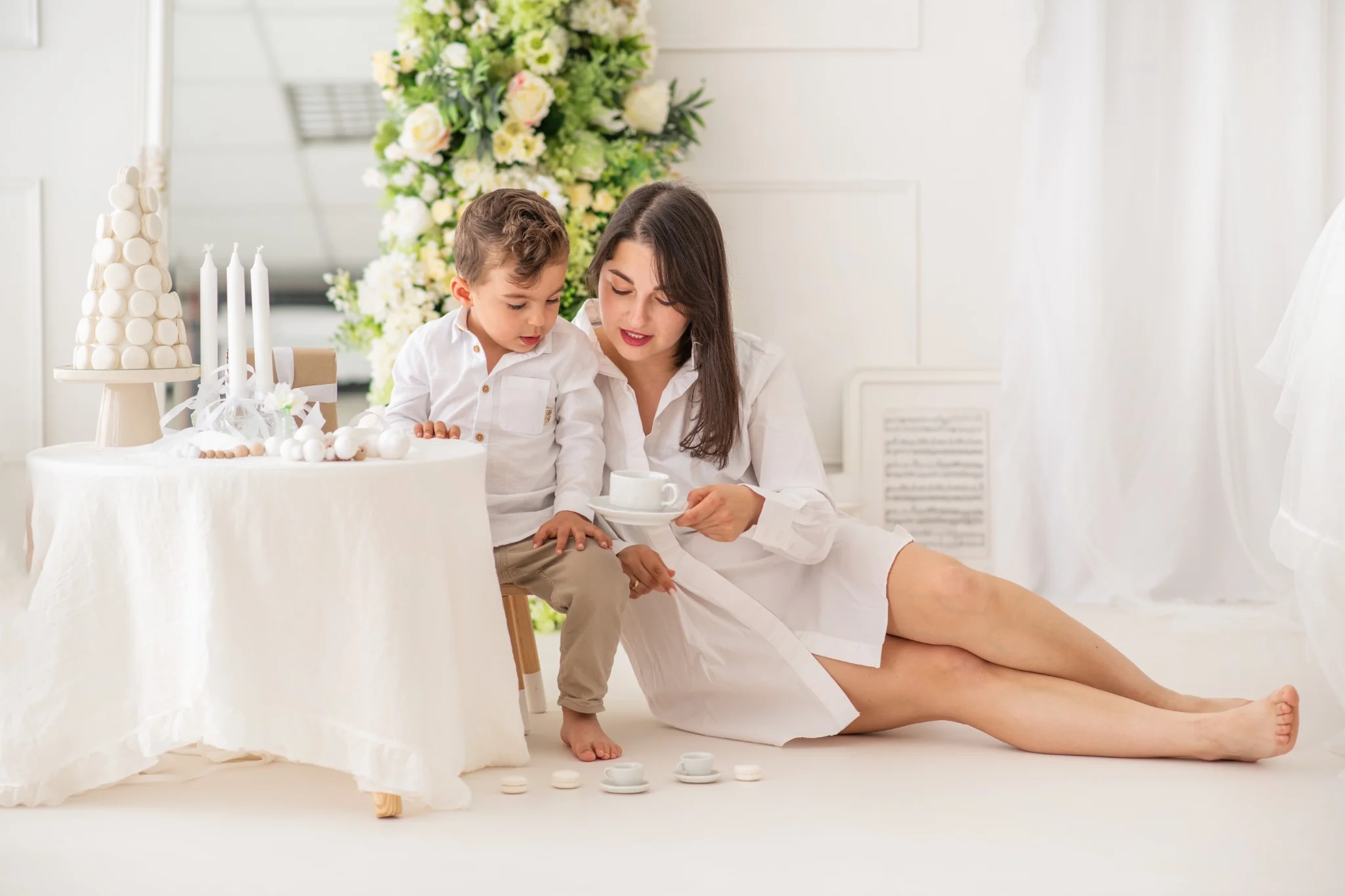 Майка и син – игра на маса