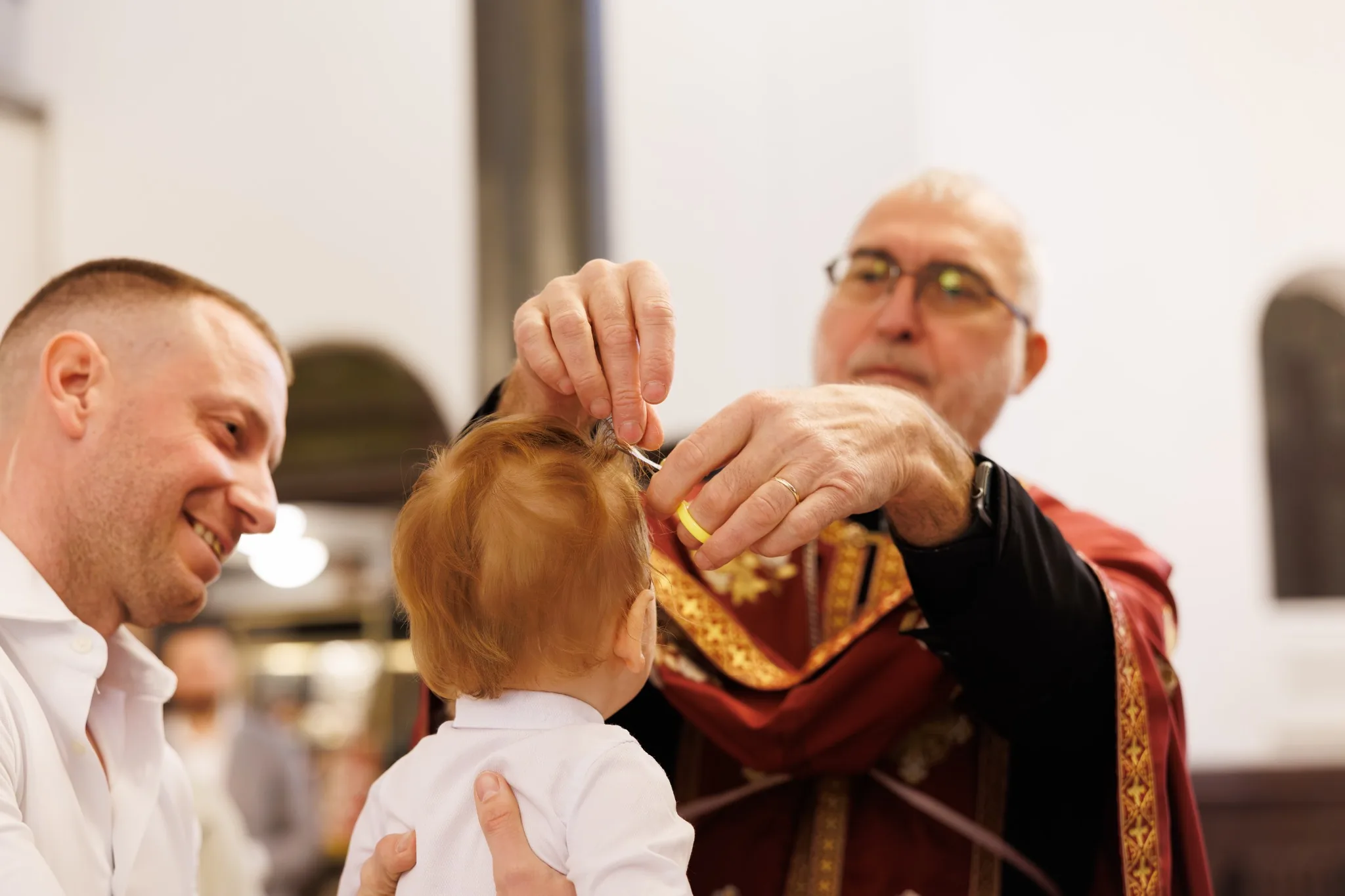 Православно кръщене – подстригване
