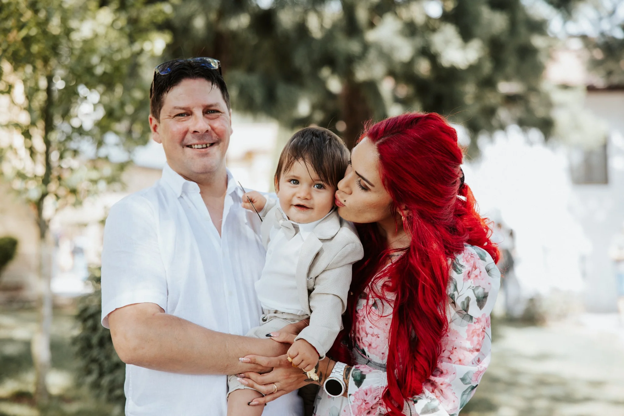 Семейна фотосесия – семеен портрет навън